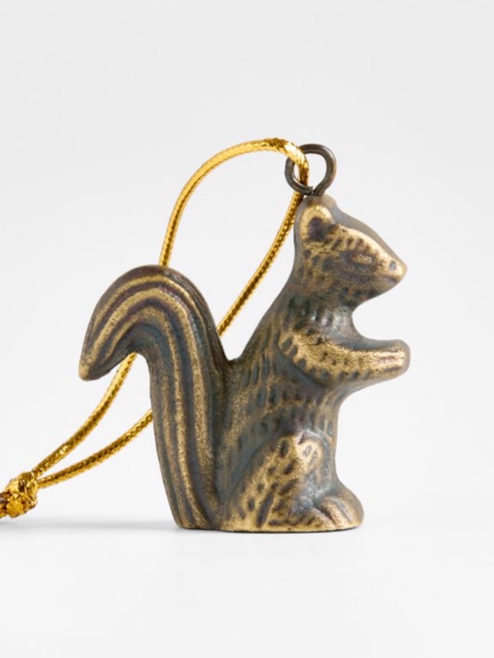 Crate & Barrel Squirrel Ornament